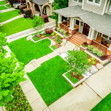 Modern Craftsman Curb Appeal | A Dallas Design+Build Transformation