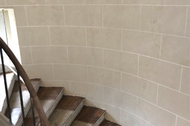 Réalisation d'un escalier.