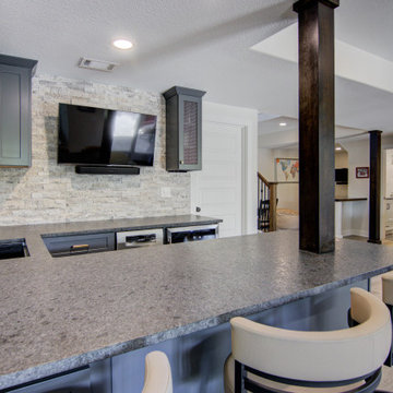 Open and Inviting Basement Designed for Family and Easy Living