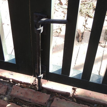 Dark Bronze Cane Bolt Drop Bolt for Double Gates