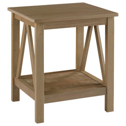 Transitional Side Tables And End Tables by Linon Home Decor Products