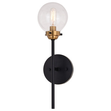 Vaxcel Lighting W0395 Orbit 16" Tall Wall Sconce - Muted Brass / Oil Rubbed