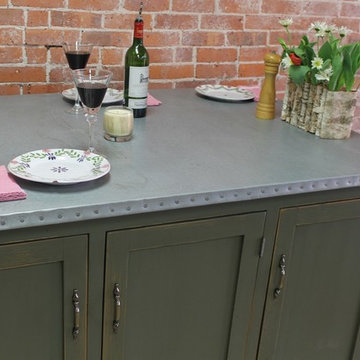 Zinc Tables & kitchen Islands