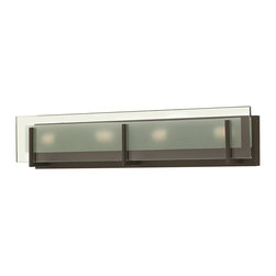 Hinkley Lighting - Hinkley Lighting Latitude Oil Rubbed Bronze Four-Light LED Vanity Light - Bathroom Vanity Lighting