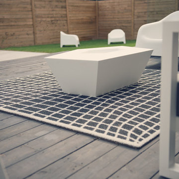Modern Backyard in Hampstead