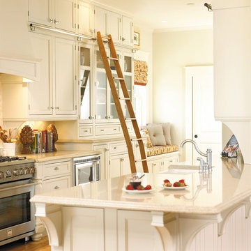 LaGrange door style in Maple finished in Ivory Cream