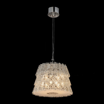 12 Light Art round Crystal Chandelier