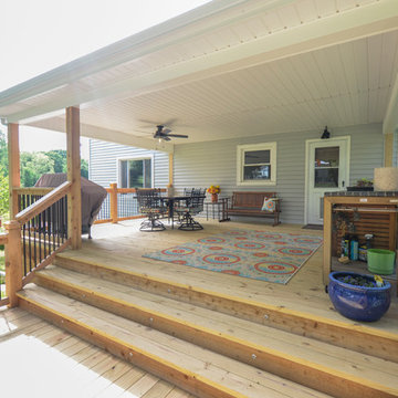 Blue Ridge Covered Deck
