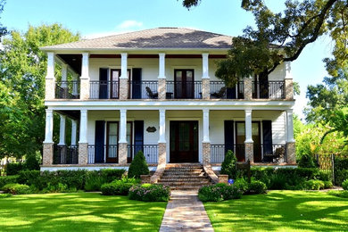 Design ideas for a traditional exterior in Houston.