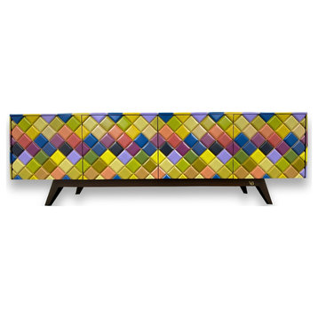 Bright Color Diamond Console