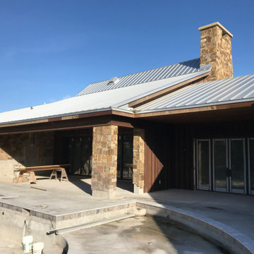 Cortez Real Thin Stone Veneer Rustic Home Exterior