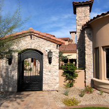 Wrought iron gate