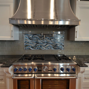Stunning Kitchen with rustic beach accents in York ME