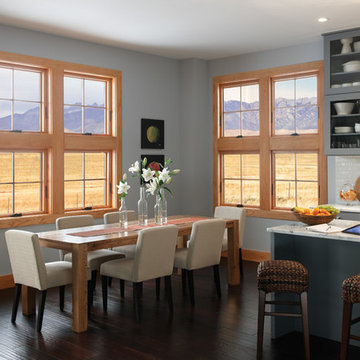Essence series with modern theme, kitchen, Dining Room
