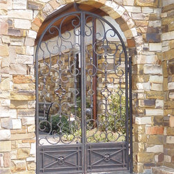 Wrought Iron Exterior Gates - Products