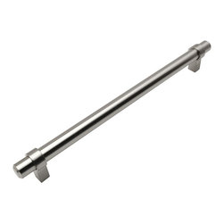 Cosmas - Bar Cabinet Pull, Satin Nickel, Set of 25 - Cabinet And Drawer Handle Pulls
