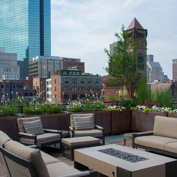 City Rooftop and Roof Terrace, Boston MA