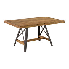 Emerald Home - Emerald Home Chandler Dining Table, Brown - Dining Tables