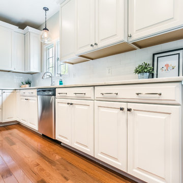 Transitional Kitchen with a Unique Flare