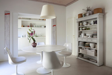 Esempio di una sala da pranzo design