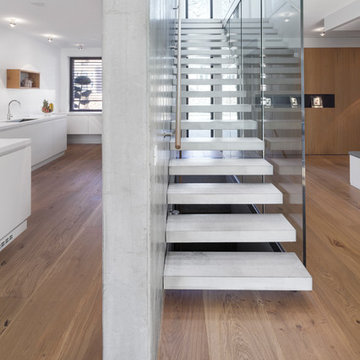 Architektenhaus, Kragarmtreppe, Hamburg
