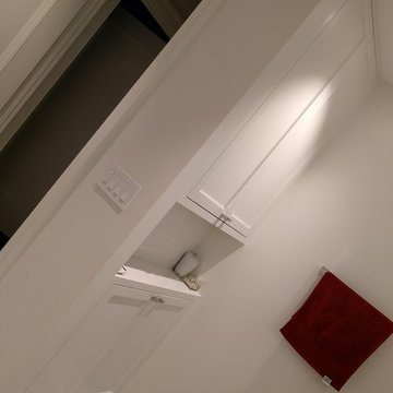 Pacific Heights - entire house of white cabinetry