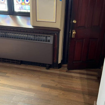 Installation: Hardwood floors & steps