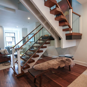 Project #68 | Ultra-Modern Staircase with Glass Landings