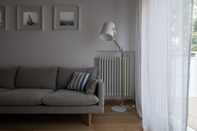 Photo of a scandinavian home design in Other.
