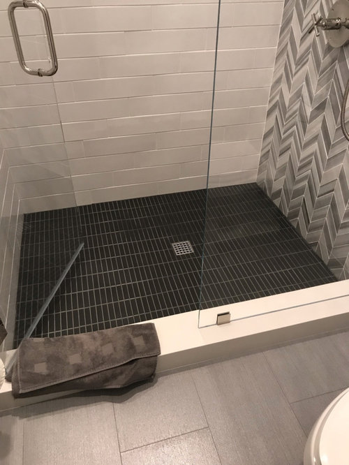 shower floor grout not drying...need advice