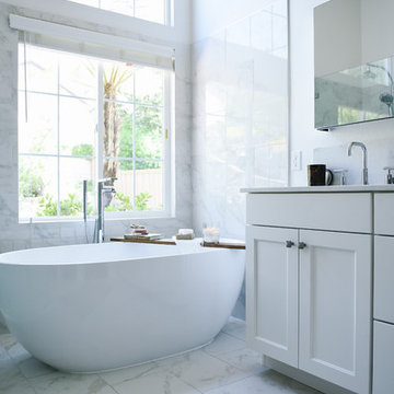 Baltic White Master Bath Carmel Valley Flip For Sale