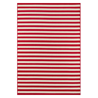 Baja Indoor/Outdoor Rug, Red, 7'10