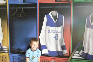 Kids' room - contemporary kids' room idea in Edmonton