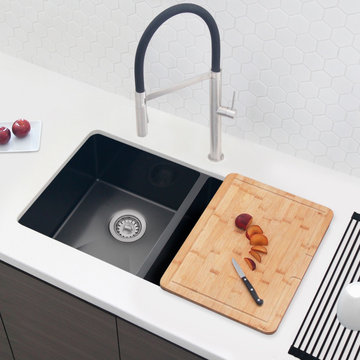 32 inch Undermount Double Bowl 16G Stainless Steel Kitchen Sink S-701XN