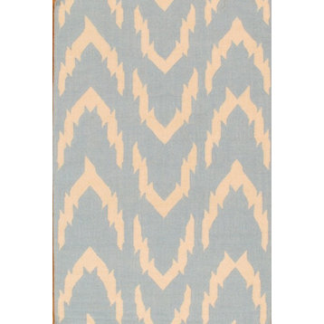 Pasargad Kilim Collection Hand-Woven Lamb's Wool Area Rug, 5' 0"x8' 0"