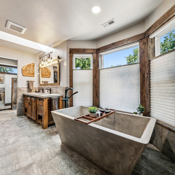 Natural Haven - Primary Bathroom