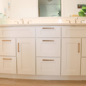 Master and Guest Bathroom Vanities