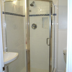 Semi-Frameless Showers - Shower Stalls And Kits
