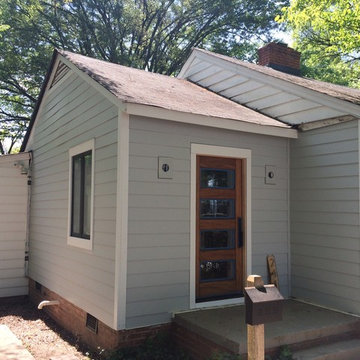Charlotte HardiePlank Siding in Plaza Midwood by Belk Builders