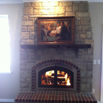 Heat Producing Wood Burning Fireplaces