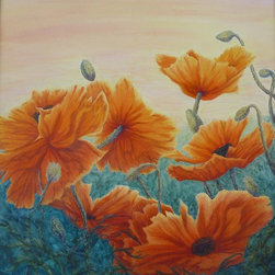 "Poppibilities" Poppy Painting - Paintings