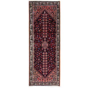 Persian Rug Abadeh 6'6"x2'5" Hand Knotted