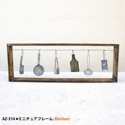 ミニチュアフレーム - 部屋の装飾品