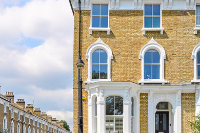 This is an example of a traditional home in London.