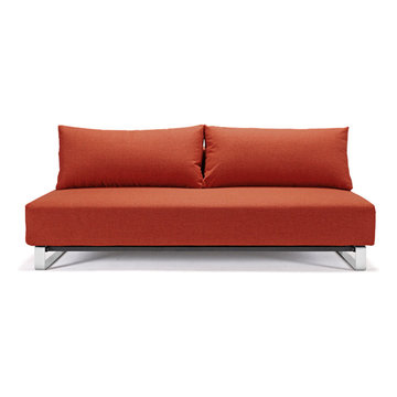 Innovation USA | Supremax Sleek Excess Lounger | Mixed Dance Orange Sofa