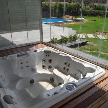Lake view villa