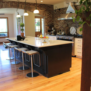 Hardwood Floors in Kitchen Renovation