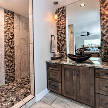 Basement bathroom