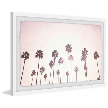 "The Palm Trees" Framed Painting Print, 36"x24"
