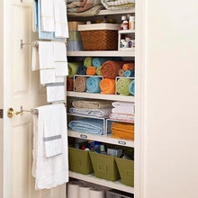 closet organized